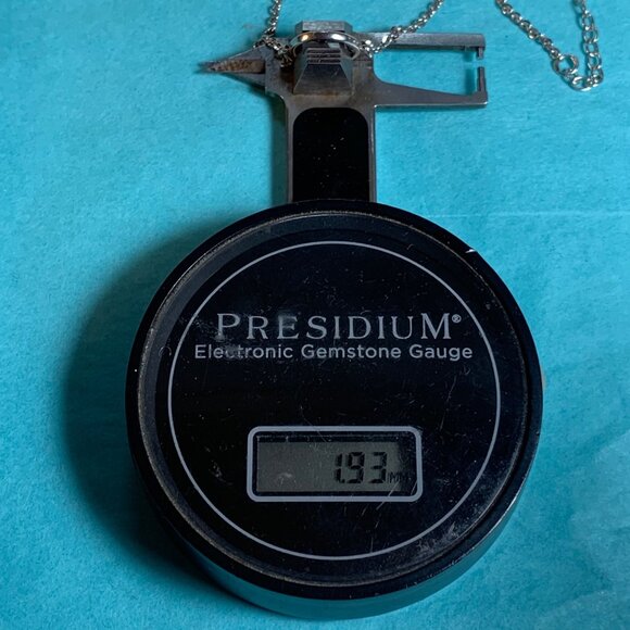 Sterling Silver 925 Red CZ Floral Design Circle Station Bracelet Adjustable 7-8" - Picture 9 of 12